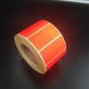 50x25mm TT papír címke (1.000db/tek) - fluo PIROS